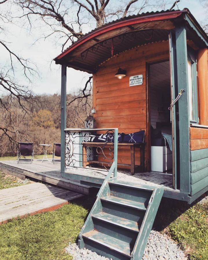 La Roulotte De L'Atelier Apartamento Durbuy Exterior foto